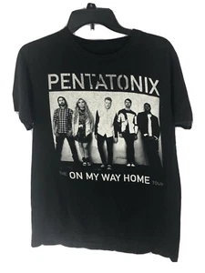 PENTATONIX Tour Shirt "The On My Way Home Tour" 2015 Black Size Large? - Picture 1 of 5
