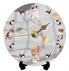 12cm Clock Kit of Cats with a Kitten Dial for all Cat Lovers Wall or Desk clock