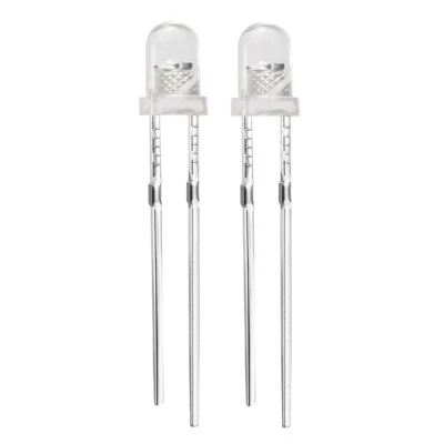 50pcs 3mm bunt LED Dioden Beleuchtung Elektronik Komponente Licht 3-3,4V - Bild 1 von 4