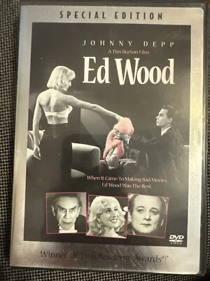 Ed Wood (DVD, 1994) Special Edition, Tim Burton, Johnny Depp - Image 1 of 3