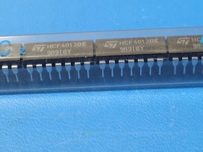 (5 PIEZAS) HCF4013BE STMICRO IC FF D-TYPE DUAL 1BIT 14DIP Foto 1 de 2