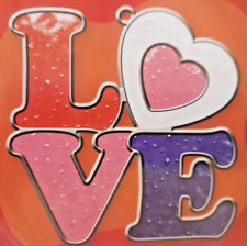 LOVE Suncatcher Kit Kids Craft Cupid Club Colorbok NEW