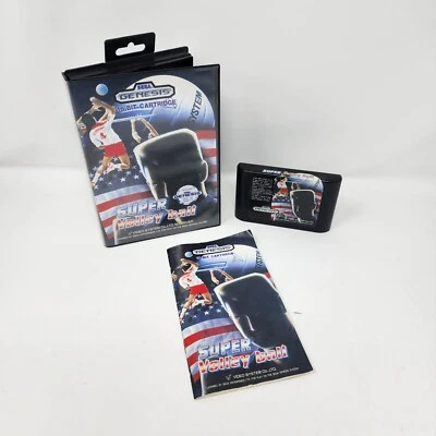 Super Volley Ball (Sega Genesis) Complete in Box - Authentic & Tested - Image 1 of 4