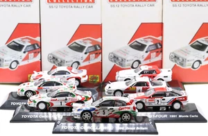 CM's 1/64 Rally Car Collection SS.12 Toyota Celica Supra Corolla WRC ( 7 Cars ) - Picture 1 of 6