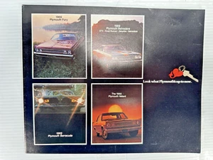 1969 Plymouth Sales Brochure Road Runner GTX Satellite Belvedere Cuda Fury 8/68 - Picture 1 of 6