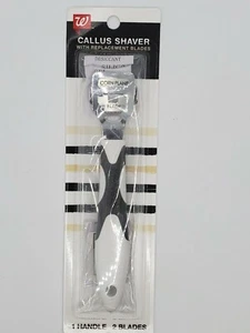 WALGREENS ~ Callus Shaver With Replacement Blades ~ 1 Handle 2 Blades - Picture 1 of 2