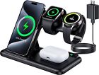 Wireless Charger for iPhone and Samsung Multiple Devices, Portable Dock