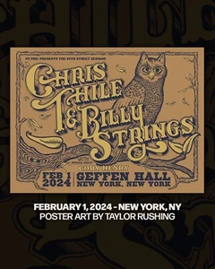 Billy Strings Chris Thile Cory Henry Lincoln Center Poster 2/1/24 NYC Rare #/300 - Picture 1 of 1