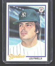 Topps 1978 Topps #159 Lou Piniella New York Yankees