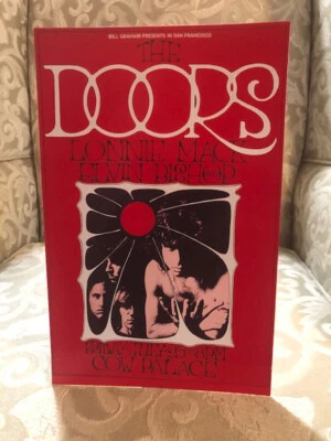 The Doors Reproduction Concert Poster Tabletop Standee 7" X 10 3/4"  - Image 1 of 2