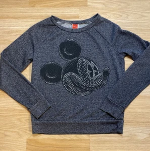 Sudadera Para niña Disney Mickey Mouse Estampada Color Gris Talla M - Picture 1 of 7