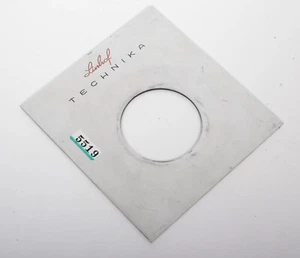 Genuine Linhof Technika III lens board with #1 offset hole #5519 - Picture 1 of 2