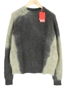 Jersey DIESEL K-Osimo para hombre XL suéter mezcla de lana mohair tejido PVP 350 € gris - Imagen 1 de 10