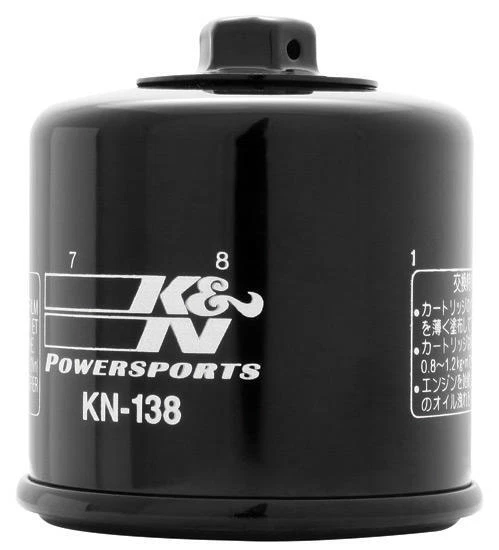 Filtro de aceite K&N #KN-138 para Suzuki/Cagiva/Aprilia Foto 1 de 1