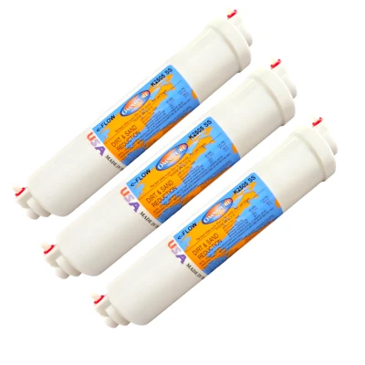 Omnipure K2505-SS Dirt & Sand Reduction 10"x 2" for 1/4" Quick Connection Elbow - Image 1 of 2