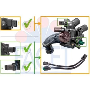 Engine Coolant Thermostat for 2008-2010 Mini Cooper S - Picture 1 of 2
