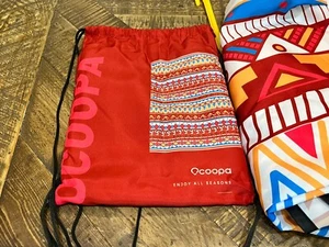 OCOOPA Beach Blanket Sand proof 10'X 9' Fits 1-8 Adults Easy Pack w/ Stakes - Picture 1 of 2