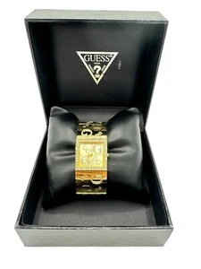 Reloj Guess Damas Dorado G96049L Diamantes Simulación Con Batería Nueva - Imagen 1 de 8