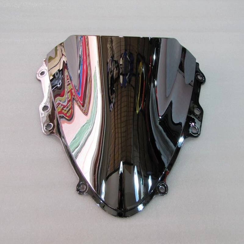 Windshield For Suzuki 2004 2005 GSXR600 GSXR750 K4 Silver Screen Double bubble — 第 1/1 张图片