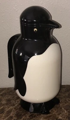 Servidor de café aislado vintage METROKANE PENGUIN ~ 1 cuarto - frío/calor con mango Foto 1 de 4