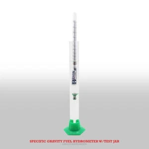 Specific Gravity Fuel 12" Hydrometer w/Test Jar & Hard Case - Picture 1 of 2
