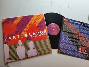 PARTS & LABOR - Stay Afraid 2006 MATH ROCK INDIE Experimental Jagjaguwar LP - Imagen 1 de 7