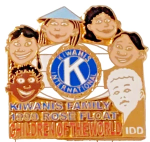Rosenparade 1999 Kiwanis International 100th Tournament of Roses Anstecknadel - Bild 1 von 2