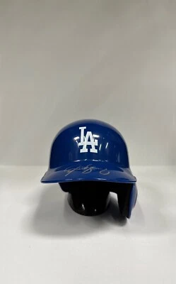Steve Yeager Signed LA Dodgers Mini Helmet BAS I74844 - Image 1 of 4