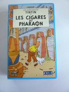 TINTIN cassette vhs de collection les cigares du pharaon - Afbeelding 1 van 1