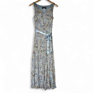 Maxi Vestido Jones New York 100% Seda Talla 10 Vintage Y2K Acuarela Hada Capricho - Imagen 1 de 13
