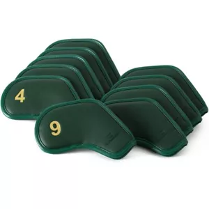G.VENTORY 10P Eisen Head Cover Golfschläger 4-9/P/A/S/* Magnetverschluss (grün) - Bild 1 von 4