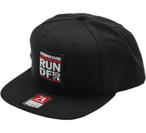 Dragonfire Racing Run DFR Snap Hat Black 523129 - Picture 1 of 1