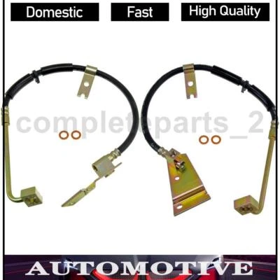 Brake Hydraulic Hose Fits 1998-1998 Dodge B1500 Dorman - First Stop 2pcs - Image 1 of 4