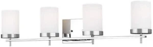 Generation Lighting Polished Chrome 4 light Vanity Light 4490304-05 - Picture 1 of 1