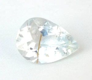 Shola Genuine 9.35 Ct Natural Rare Sagenite Rutilated Topaz from Brazil - Picture 1 of 2