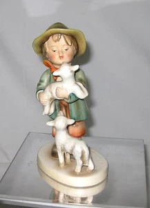 HUMMEL FIGURINE SHEPHERDS BOY , FULL BEE MARK   6 1/4 " - Picture 1 of 11