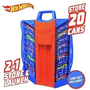 Hot Wheels Multidrag Races Car Case, für 20 Autos, Track System kompatibel - Bild 1 von 4