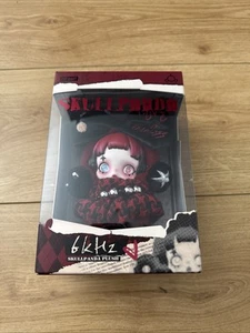 POPMART Skullpanda Plush 6kHz 6000hz Europe EU Exclusive Limited Keychain Doll - Picture 1 of 7