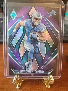 2024 Panini Phoenix Purple Fade David Montgomery Detroit Lions No. 37 - Picture 1 of 2