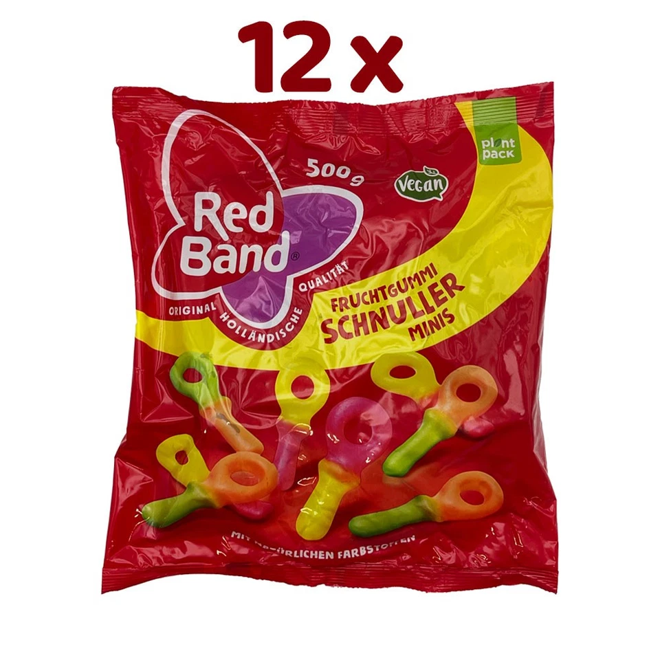 Red Band Fruchtgummi Schnuller Family 12x 500g Beutel - Bild 1 von 1