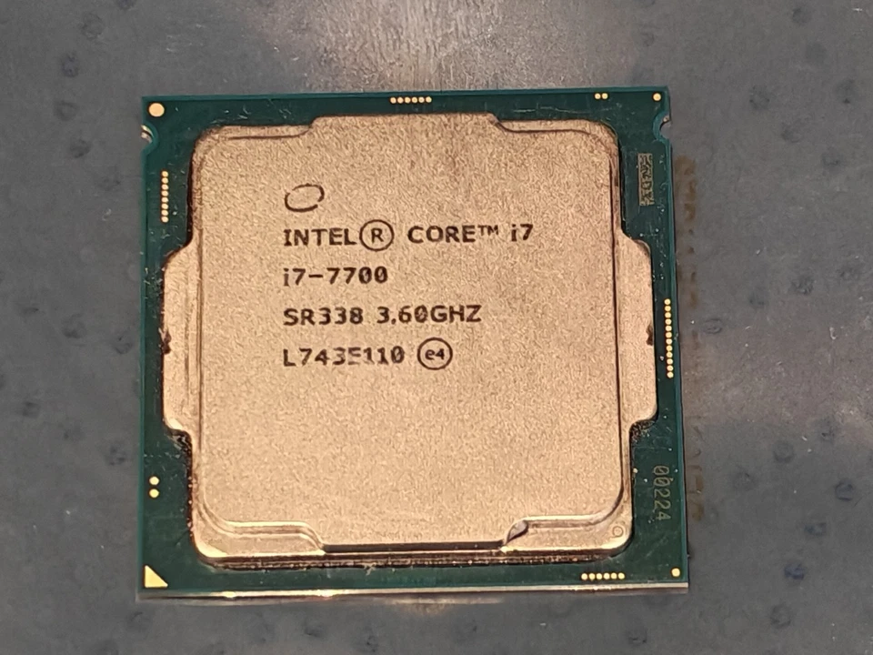 Intel Core i7 7700 3.60GHz CPU Processor LGA 1151 KabyLake - SR338, *TESTED* - Image 1 of 1