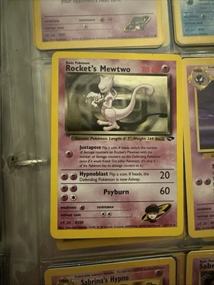 Rockets Mewtwo Holo Card 14/132 Mint/Near Mint Condition - Image 1 of 4