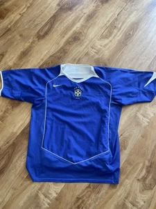 Vintage Brazil National Soccer Team Nike Jersey Size XL - Picture 1 of 7