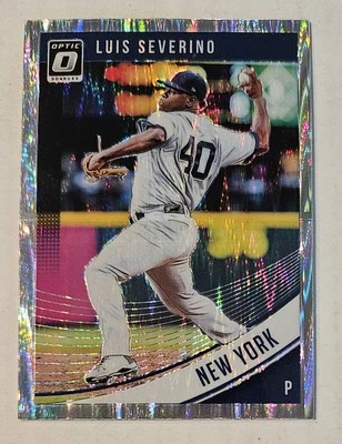 LUIS SEVERINO 2018 Panini Donruss Optic - Shock Prizm #117 Yankees All-Star - Image 1 of 3