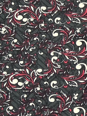 Lularoe TC Leggings- NWOT- Geometric Floral Print- Black, Grey, White, Pink - Image 1 of 3