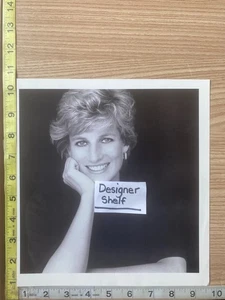 Princess Diana In Black Top Headshot Scene Book Photograph - Picture 1 of 1
