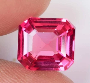 5.00 Ct Natural Red Orange Fire Sapphire Flawless AGL Certified Loose Gemstone - Picture 1 of 8