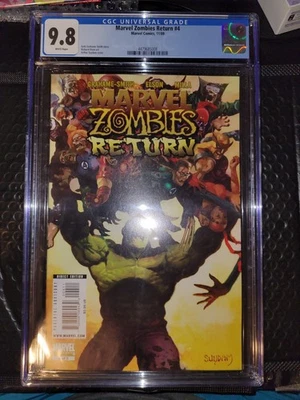 CGC 9.8 Marvel Zombies Return #4 Comic | Secret Wars Homage Cover - Image 1 of 4