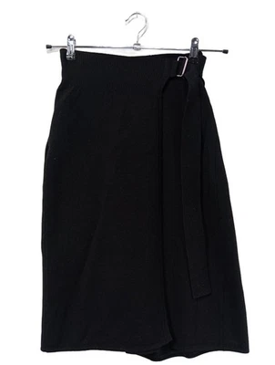 HELMUT LANG Strickrock Damen Rock Gr. DE 34 schwarz Elegant - Bild 1 von 4