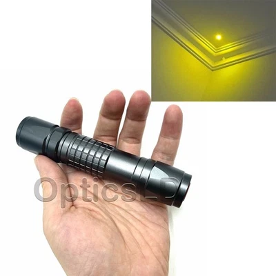 571nm Yellow-Green Laser Flashlight Rare DPSS Laser Unique Wavelength Nova-YG40 - Image 1 of 4